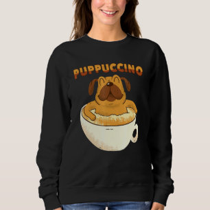 Sudadera Puppuccino - Perro Cappuccino - Perros de café