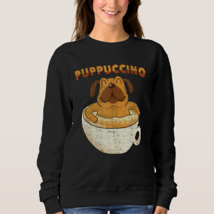 Sudadera Puppuccino - Perro Cappuccino - Perros de café 3