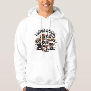 Sudadera Puppy rock band