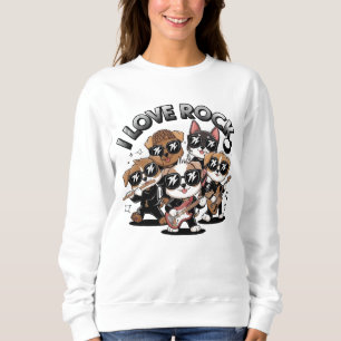 Sudadera Puppy rock band