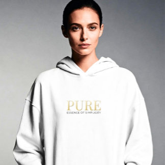Sudadera pure aesthetic minimalist shirt luxury minimal whi
