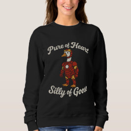Sudadera Puro de Corazón Tonto de Ganso 