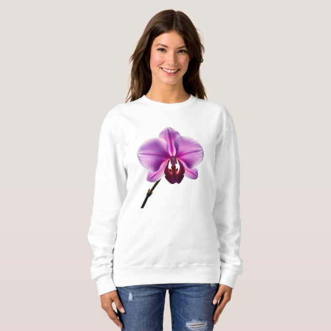Sudadera purple flower (Anverso completo)