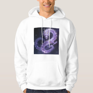 Sudadera Purple Galaxy Dragon | Mystical Cosmic Dragon Fant