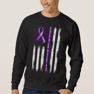 Sudadera Purple Up For Military Ribbon Month Niños Militare