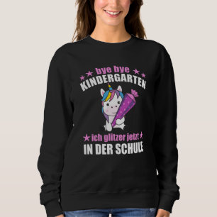 Sudadera Purpurina de jardines de infancia de inscripción e