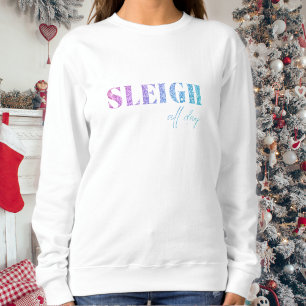 Sudadera Purpurina de Unicorn Sleigh Todo El Día