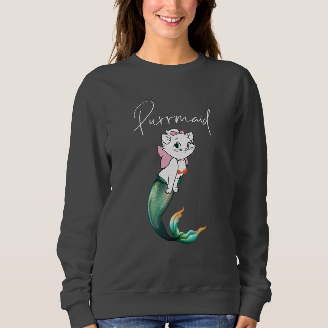 Sudadera Purrmaid de gatito de gatito de comadreja - Diseño (Anverso)