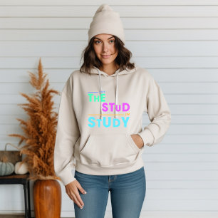 Sudadera Puse el estudio en estudio - Gracioso diseño estud