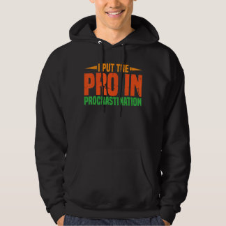 Sudadera Puse El Pro En Procrastinación