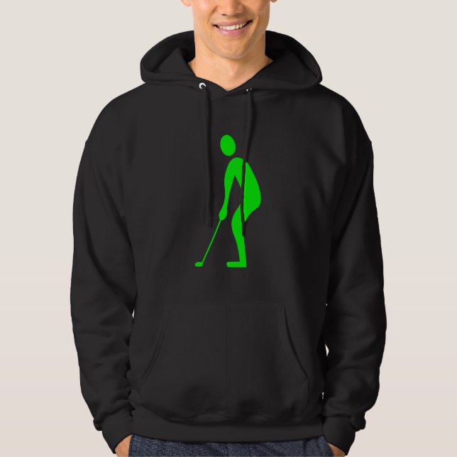 Sudadera Putting - Green (Anverso)