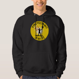 Sudadera ¿Pyrotechnik? ¡Bitte de Ja!
