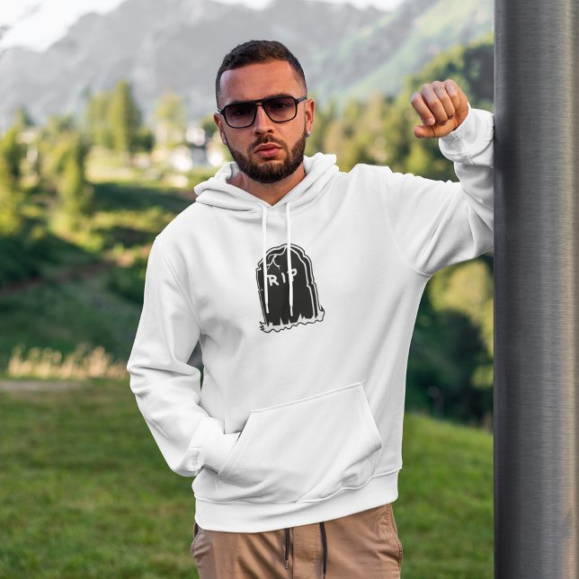 Sudadera QEPD Tombstone Mens Hoodie (Subido por el creador)