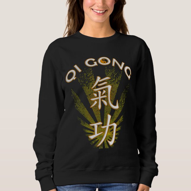 Sudadera Qi Gong Qigong Tai Chi (Anverso)