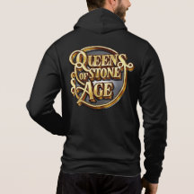 QOTSA Merch: Negro masculino