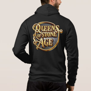 Sudadera QOTSA Merch: Negro masculino