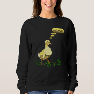 Sudadera Quack Dice Que El Pato