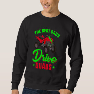 Sudadera Quad Bicicleta Los Mejores Dads Conducen Quads Cua