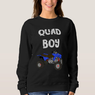 Sudadera Quad Boy Atv Offroad Biker Driing Four Wheeler Bi