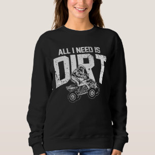 Sudadera Quad Retro Quad Riding 4Wheeler Atv Para Niños M