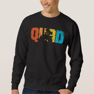 Sudadera Quad Retro Quad Riding 4Wheeler Atv Para Niños M