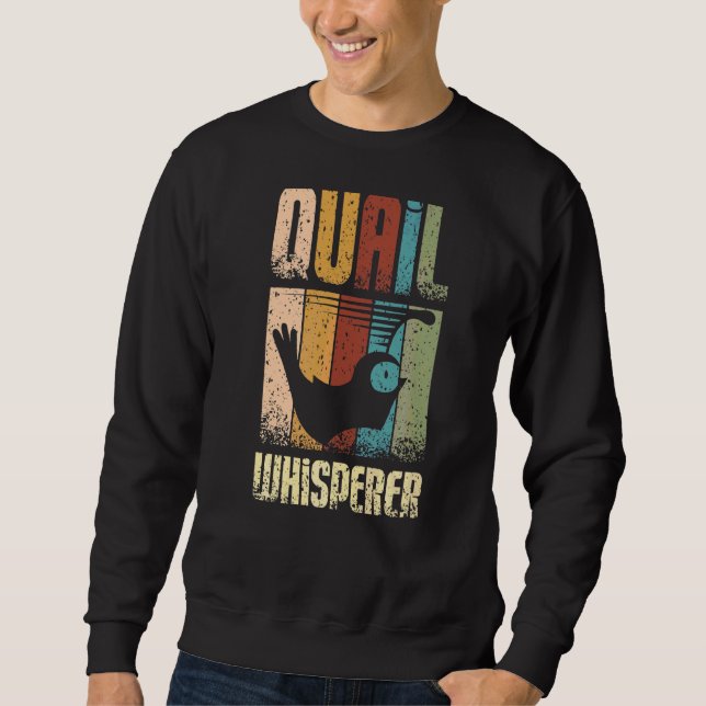 Sudadera Quail Whisperer (Anverso)