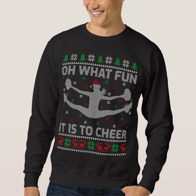 Sudadera Qué Divertido Es Alegrar A Chris, Feo Animador (Anverso)