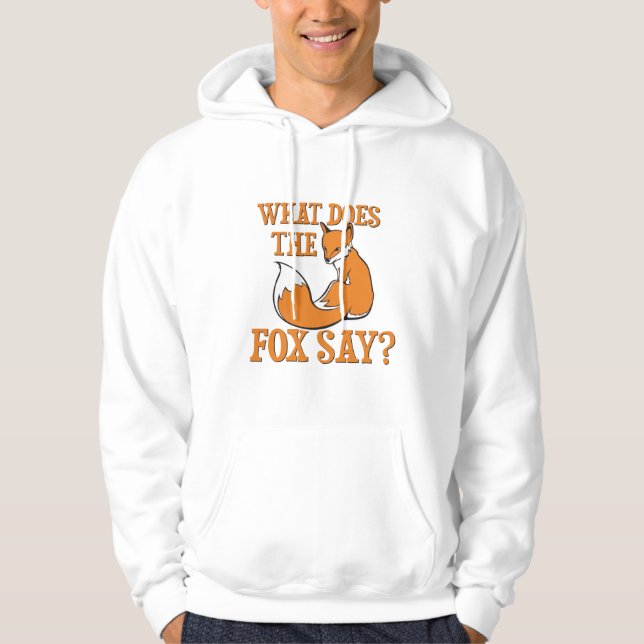 Sudadera ¿Qué el Fox dice? (Anverso)