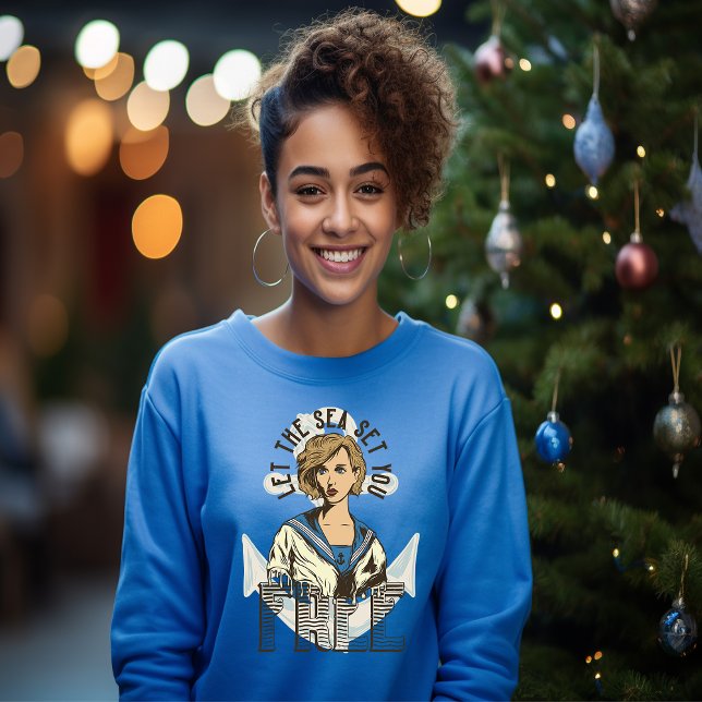 Sudadera Que El Mar Te Ponga Camiseta Libre (Subido por el creador)