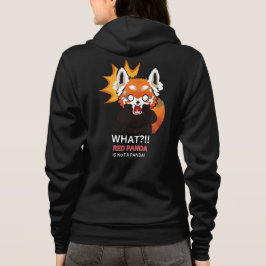 Sudadera ¡¿Qué?! ¡El panda rojo no es un panda!