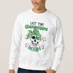Sudadera Que empiecen los Shenanigans el Día de San Patrici