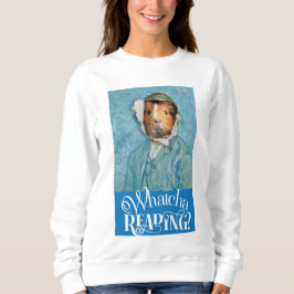 Sudadera ¿Qué está leyendo? Camiseta remilgada y adorable