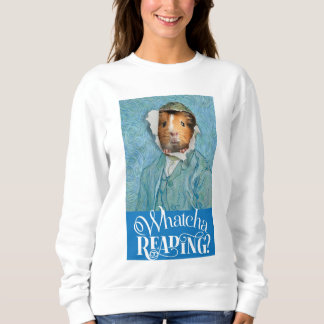 Sudadera ¿Qué está leyendo? Camiseta remilgada y adorable