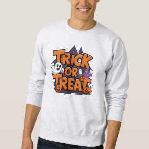 Sudadera ¡Qué fantasmal Halloween con caramelos!
