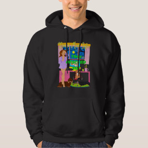 Sudadera Qué gracioso Doxie Mom Life Me Rescataron Dachshun