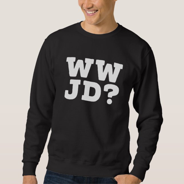 Sudadera Qué Haría Jesús Jesús Es Mi Salvador (Anverso)