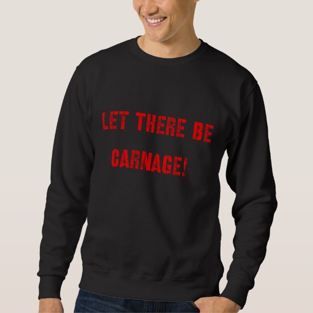 Sudadera Que Haya Carnage (Anverso)
