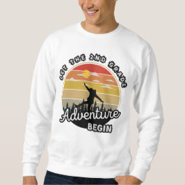 Sudadera Que la aventura de segundo grado comience de nuevo