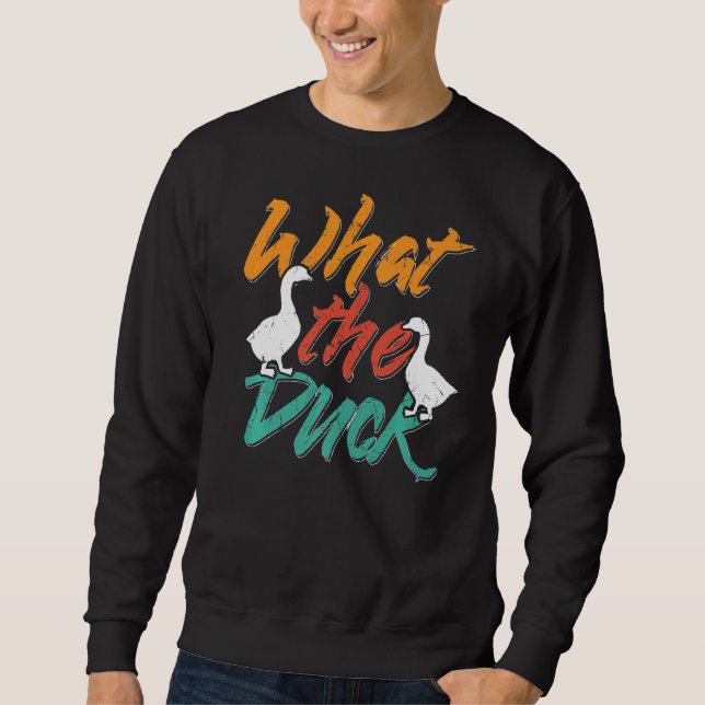 Sudadera Qué Los Granjeros De Patos   (Anverso)