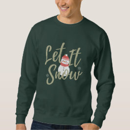 Sudadera Que los Navidades de la nieve citen a Snowman y la
