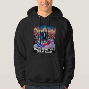 Sudadera Que los Navidades sean geniales de nuevo, Santa Ha