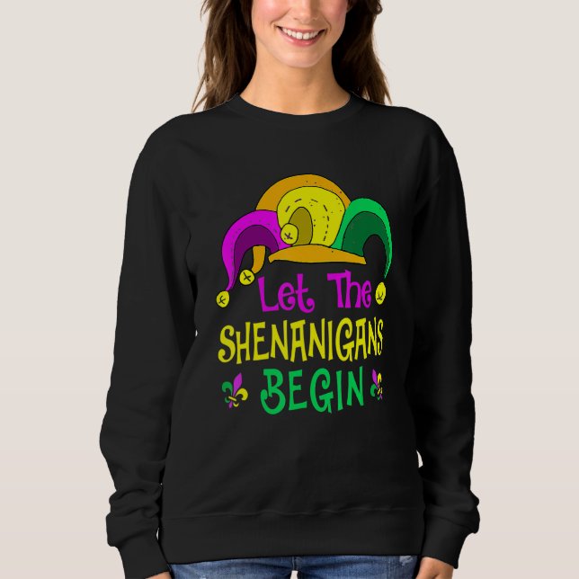 Sudadera Que los Shenanigans comiencen el Festival del Desf (Anverso)