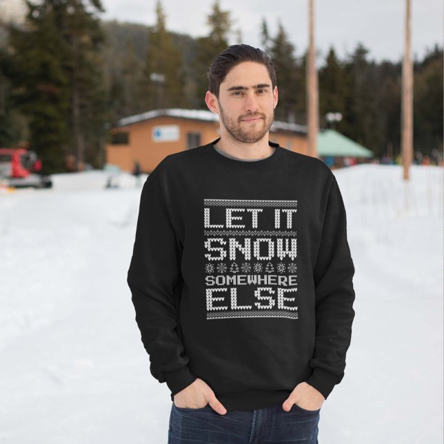 Sudadera Que Nieva... En Otro Lugar. (Subido por el creador)