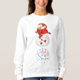 Sudadera Que Nieva Snowman