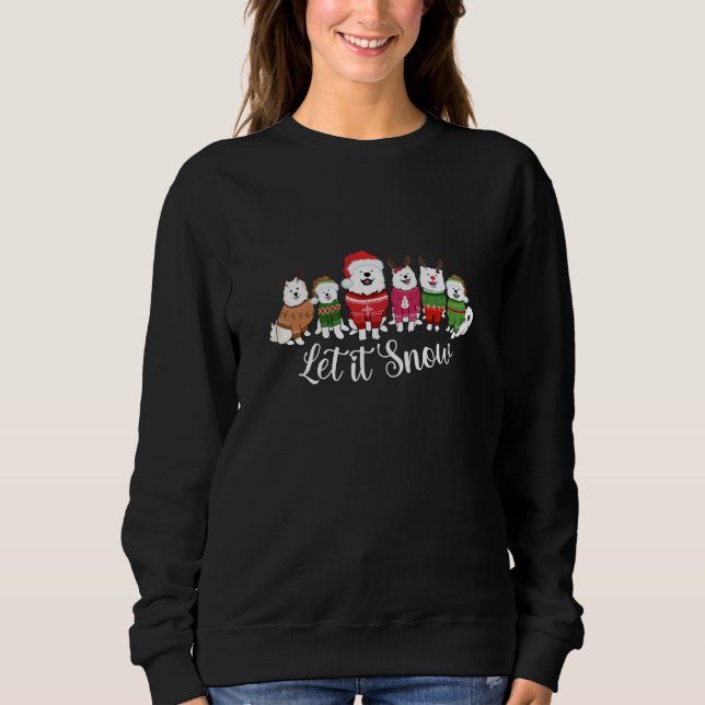 Sudadera ¡Que nieve! (Anverso)