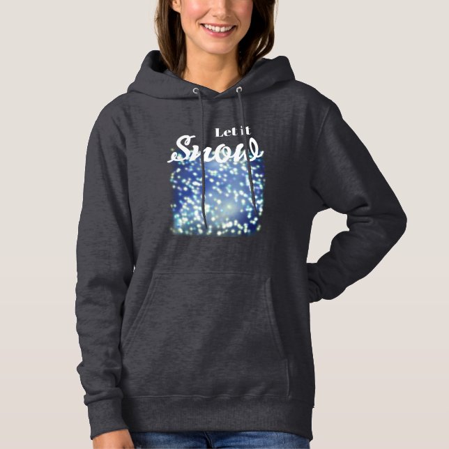 Sudadera Que nieve (Anverso)