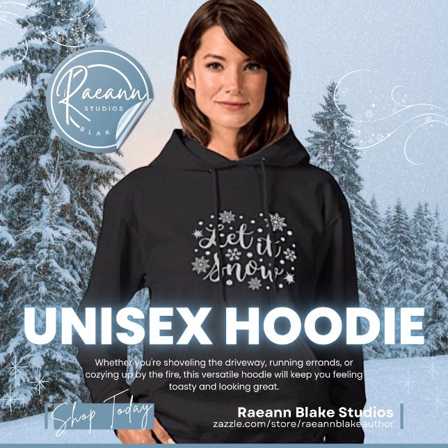 Sudadera Que nieve invierno Unisex Hoodie (Subido por el creador)