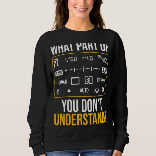 Sudadera ¿Qué parte de la fotografía no entiendes la foto?