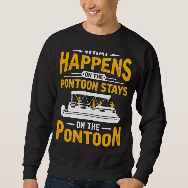 Sudadera ¿Qué Pasa Con Los Mentes Del Capitán De Botes De P (Anverso)