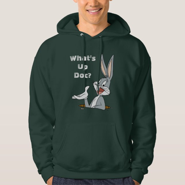 Sudadera ¿QUÉ PASA DOC?™ BUGS BUNNY™ Rabbit Hole (Anverso)